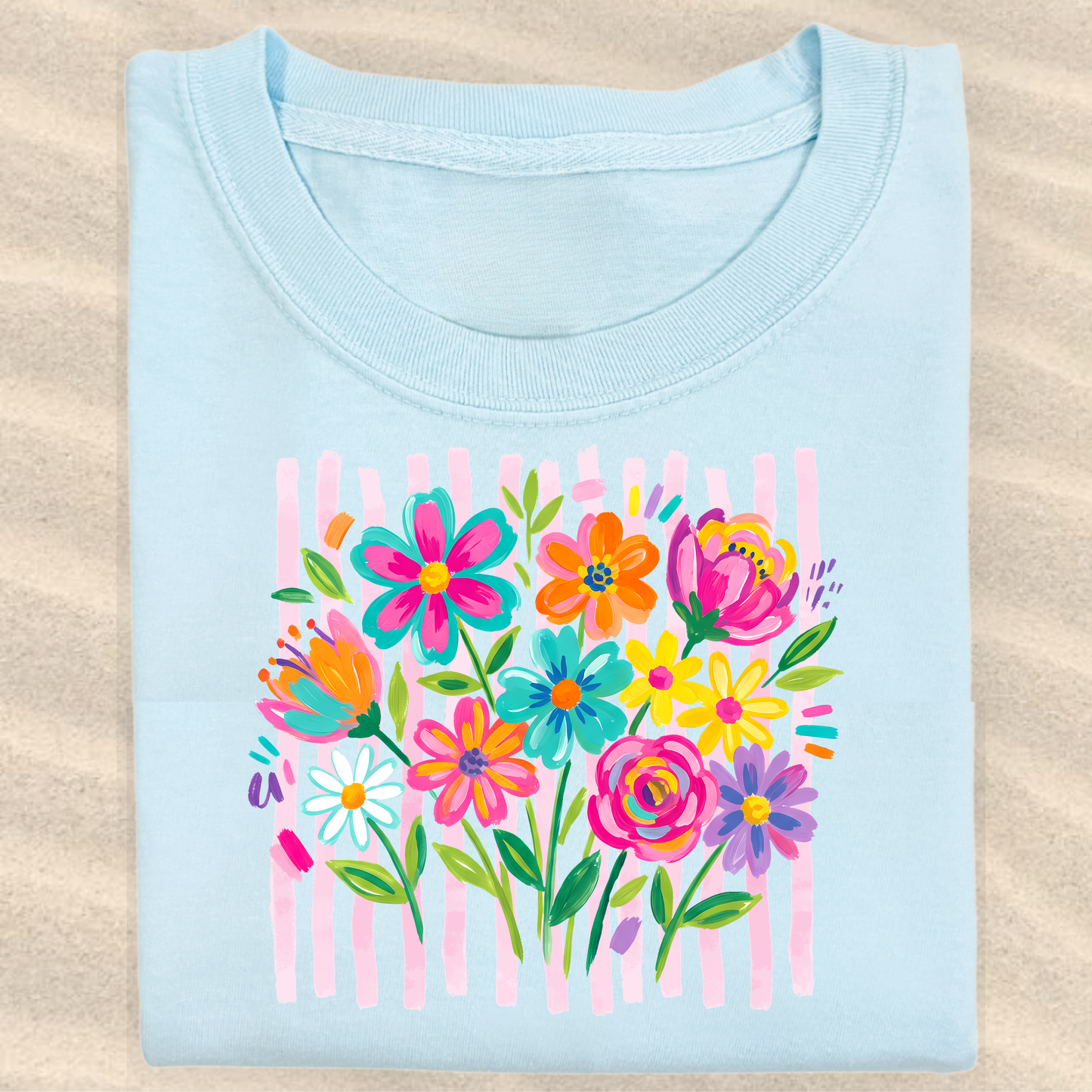 the KIDS ENDLESS FLOWERS tee