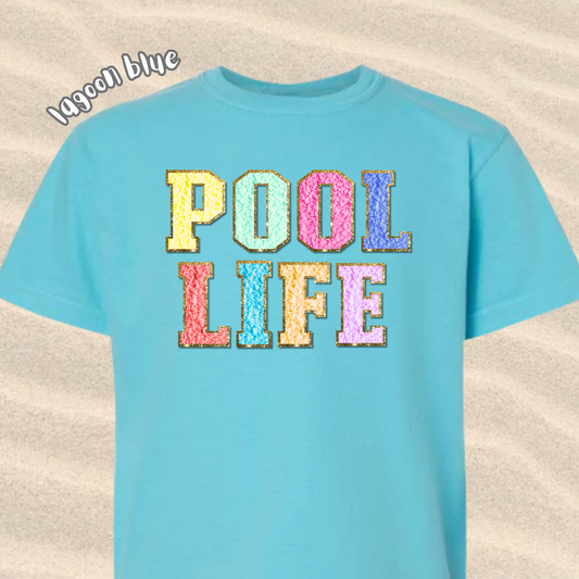 the KIDS POOL LIFE tee