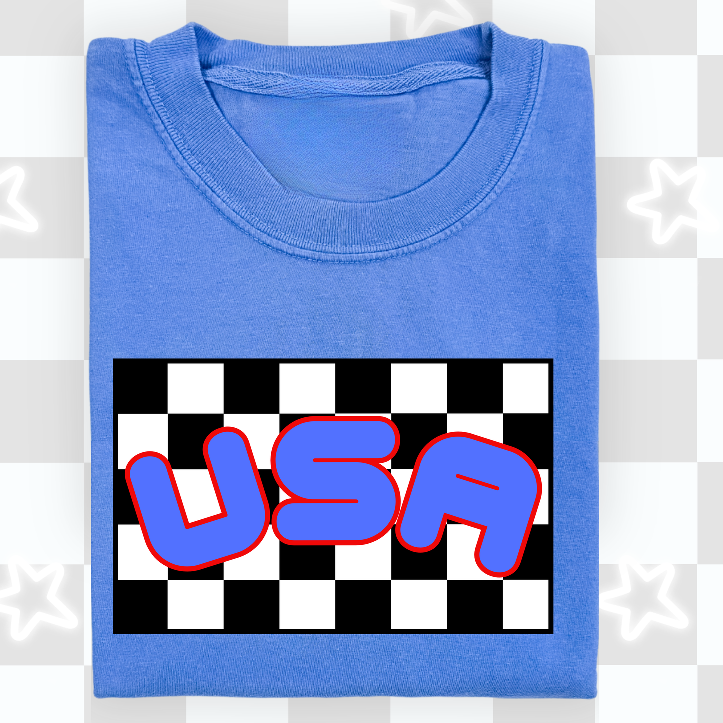 the KIDS RAD IN THE USA tee