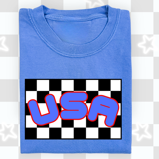 the KIDS RAD IN THE USA tee