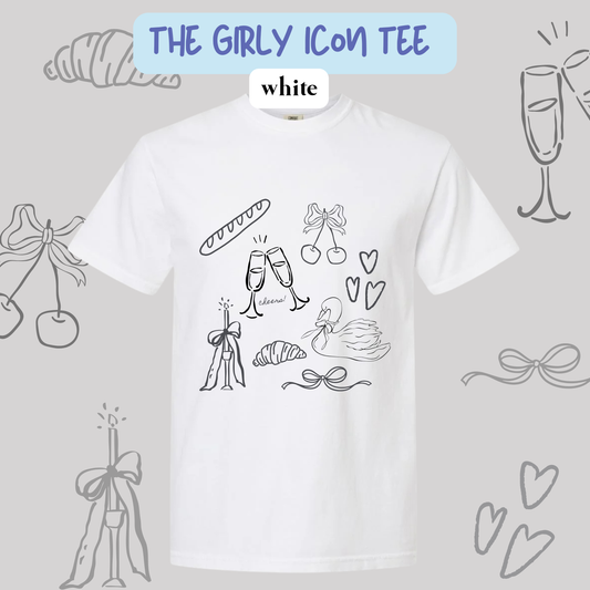 the GIRLY ICON tee