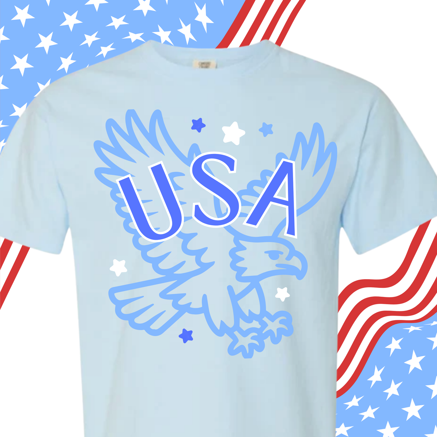the ADULT ALL-AMERICAN tee
