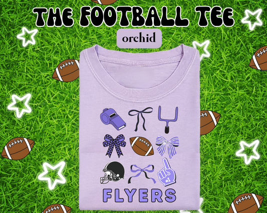 the LF FLYERS FOOTBALL tee