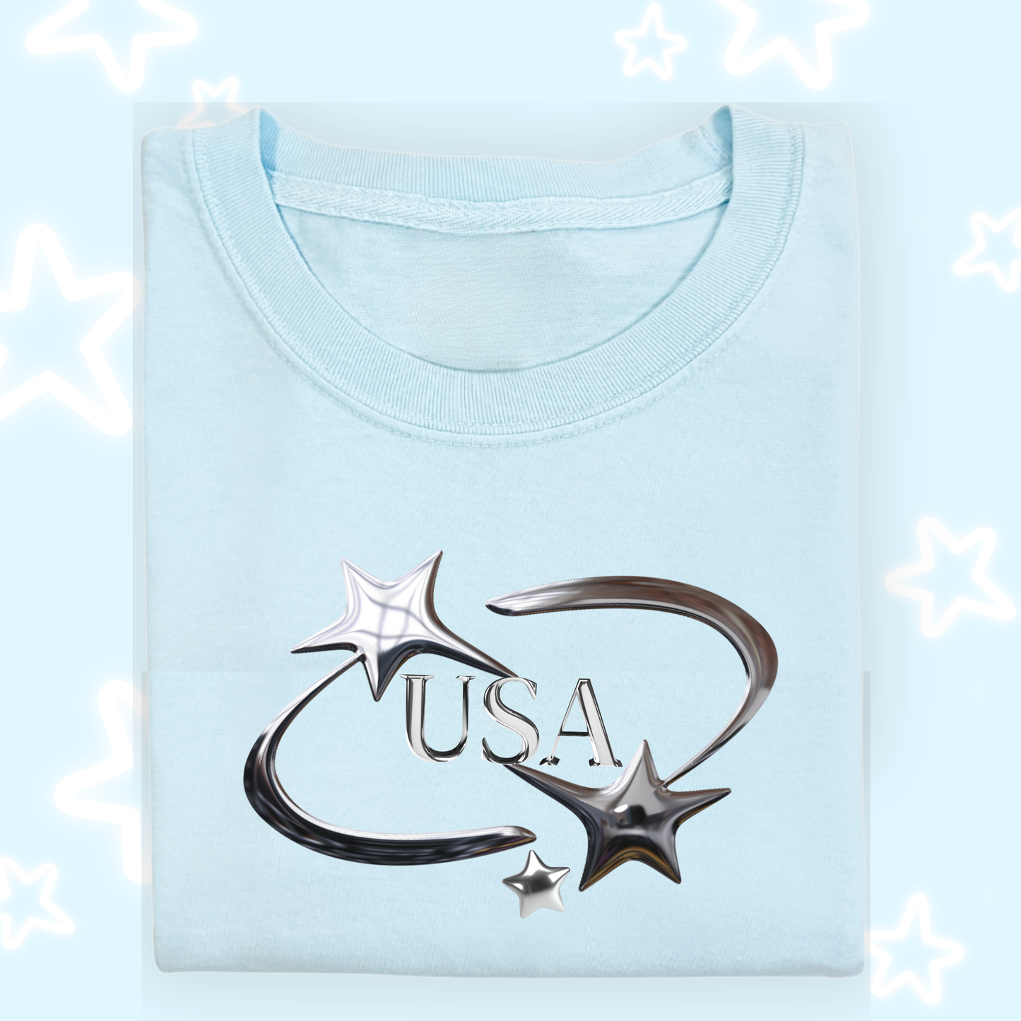 the KIDS CHROME USA tee