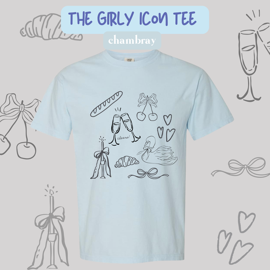 the GIRLY ICON tee