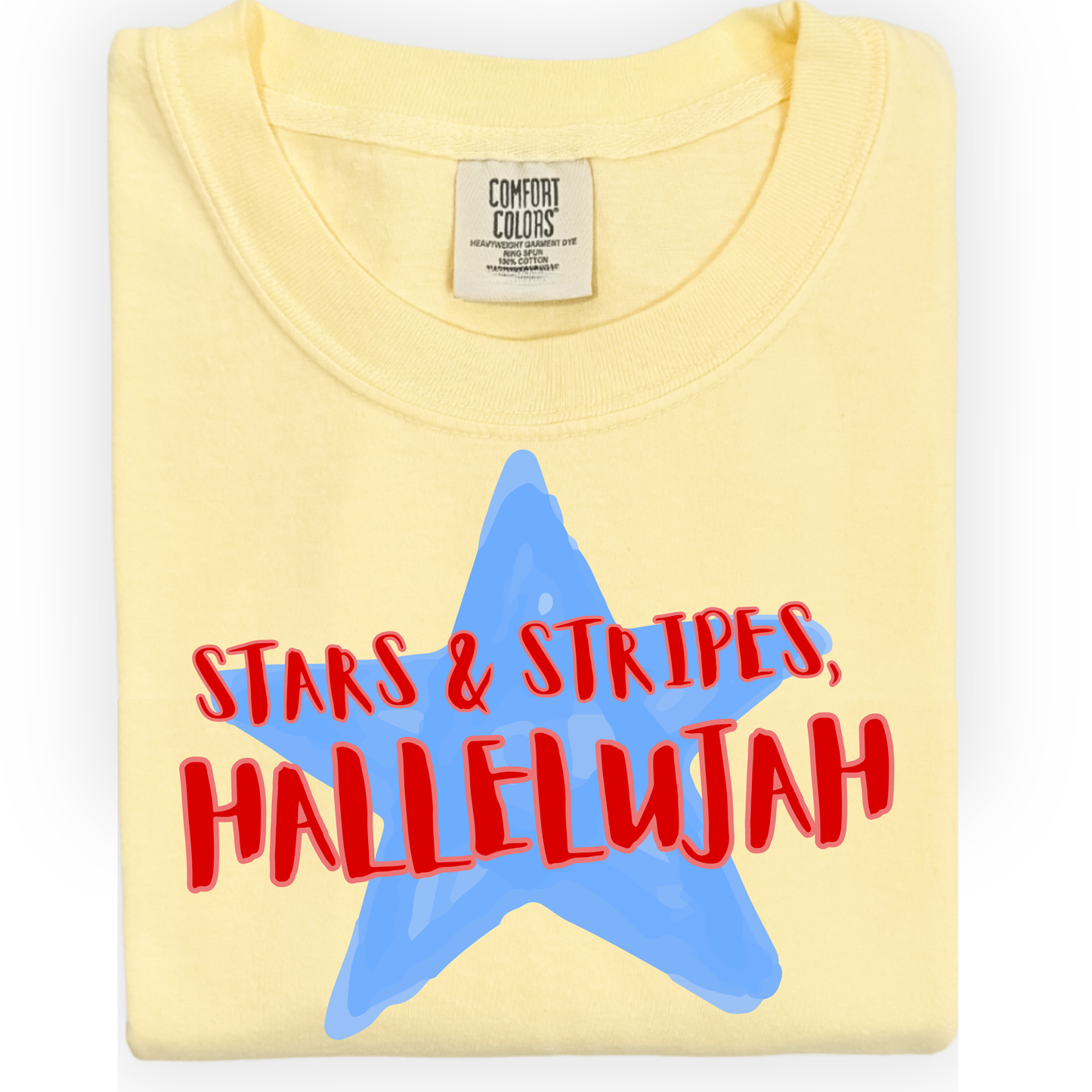 the ADULT HALLELUJAH tee