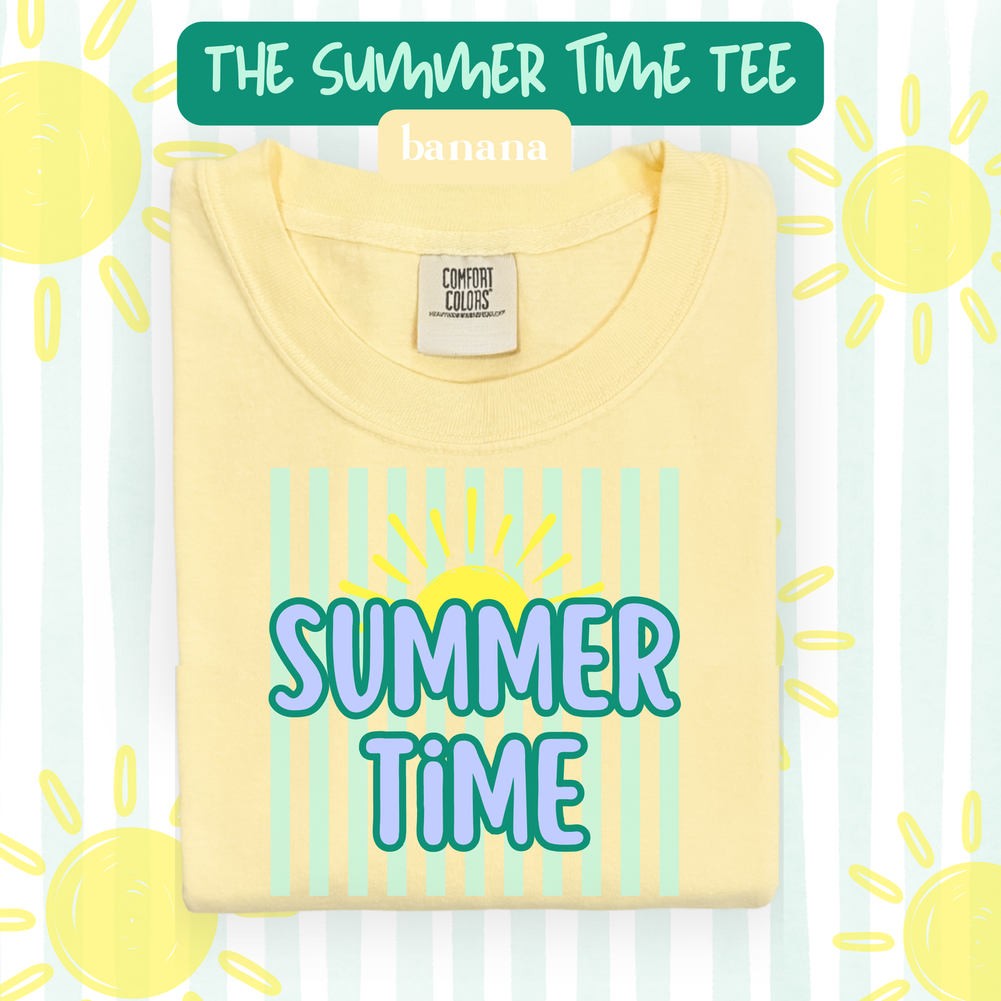 the SUMMER TIME tee