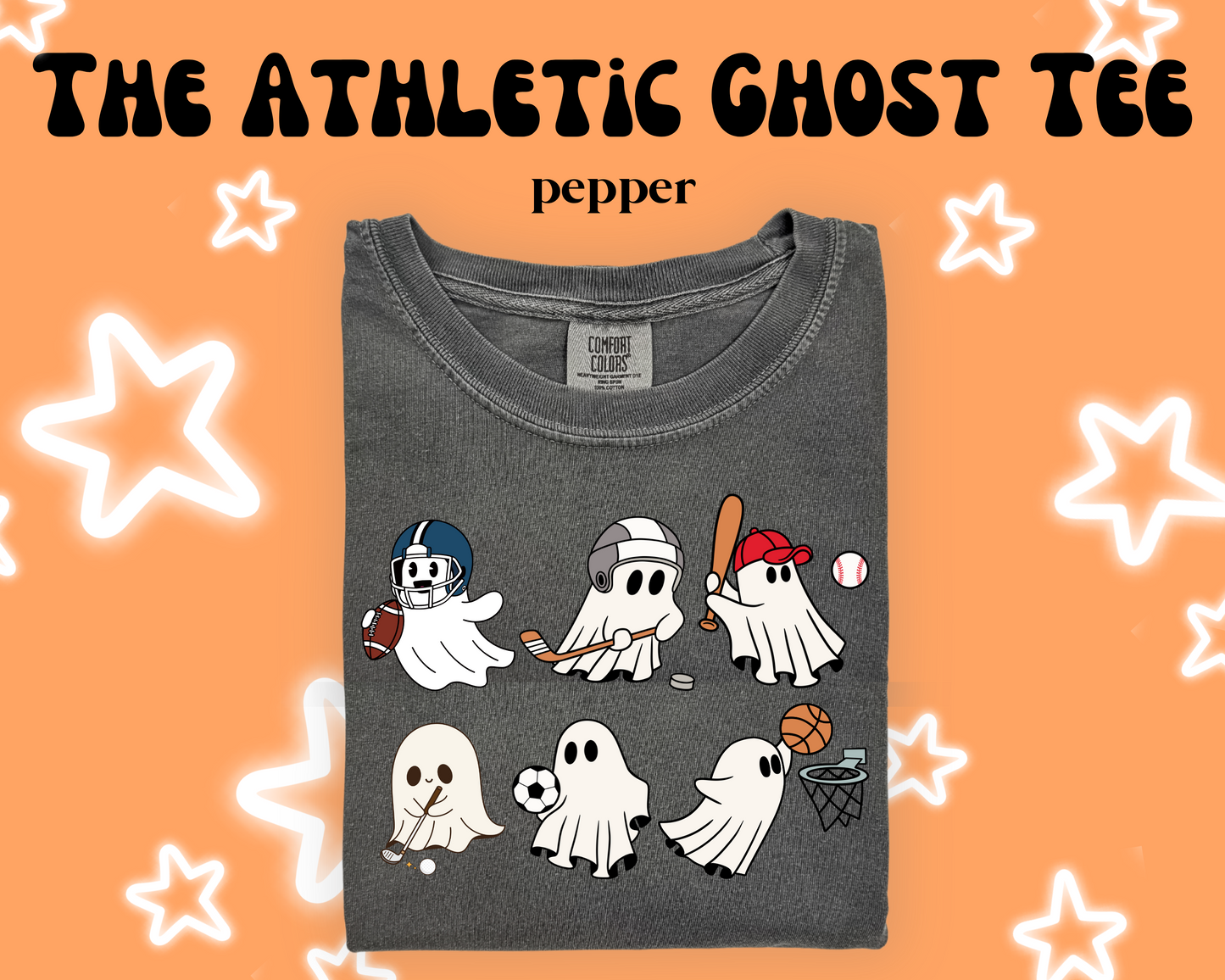 the ATHLETIC GHOST tee