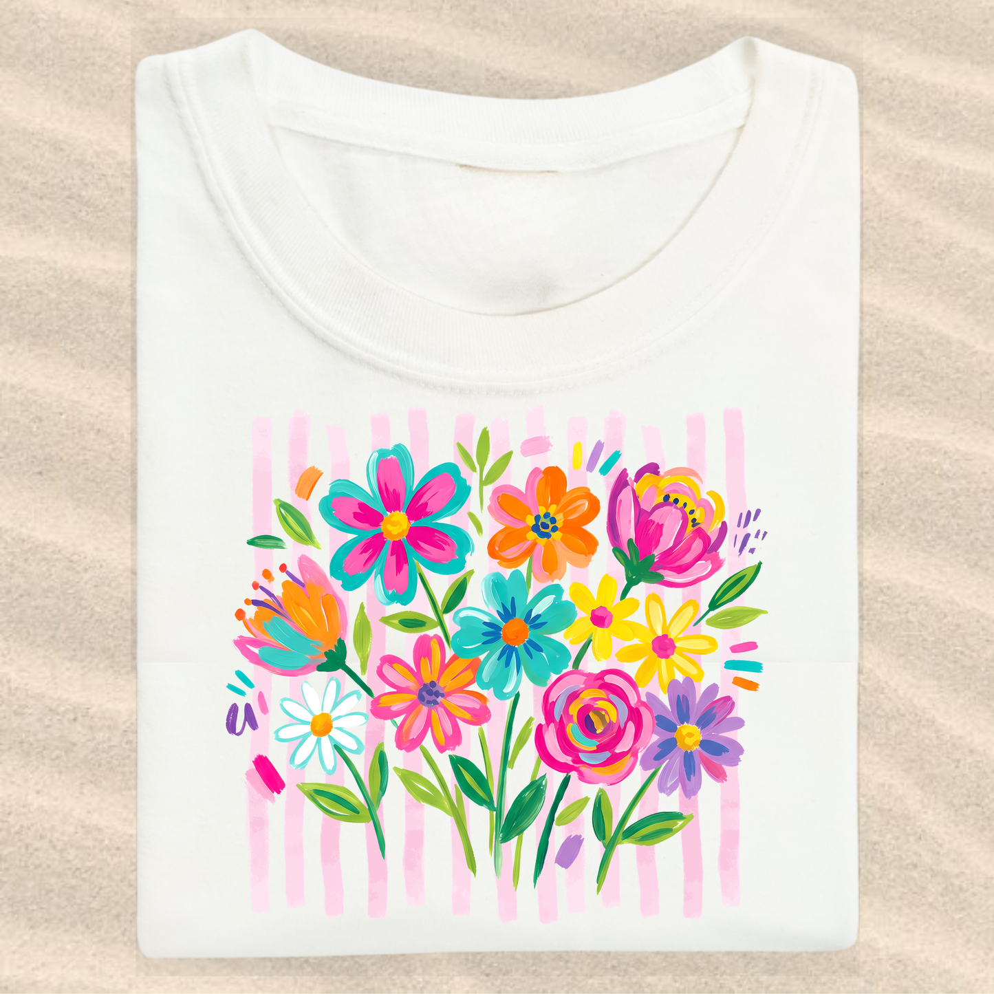 the KIDS ENDLESS FLOWERS tee