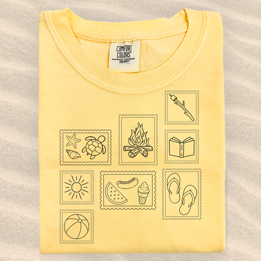 the KIDS ICONIC SUMMER CHARM tee