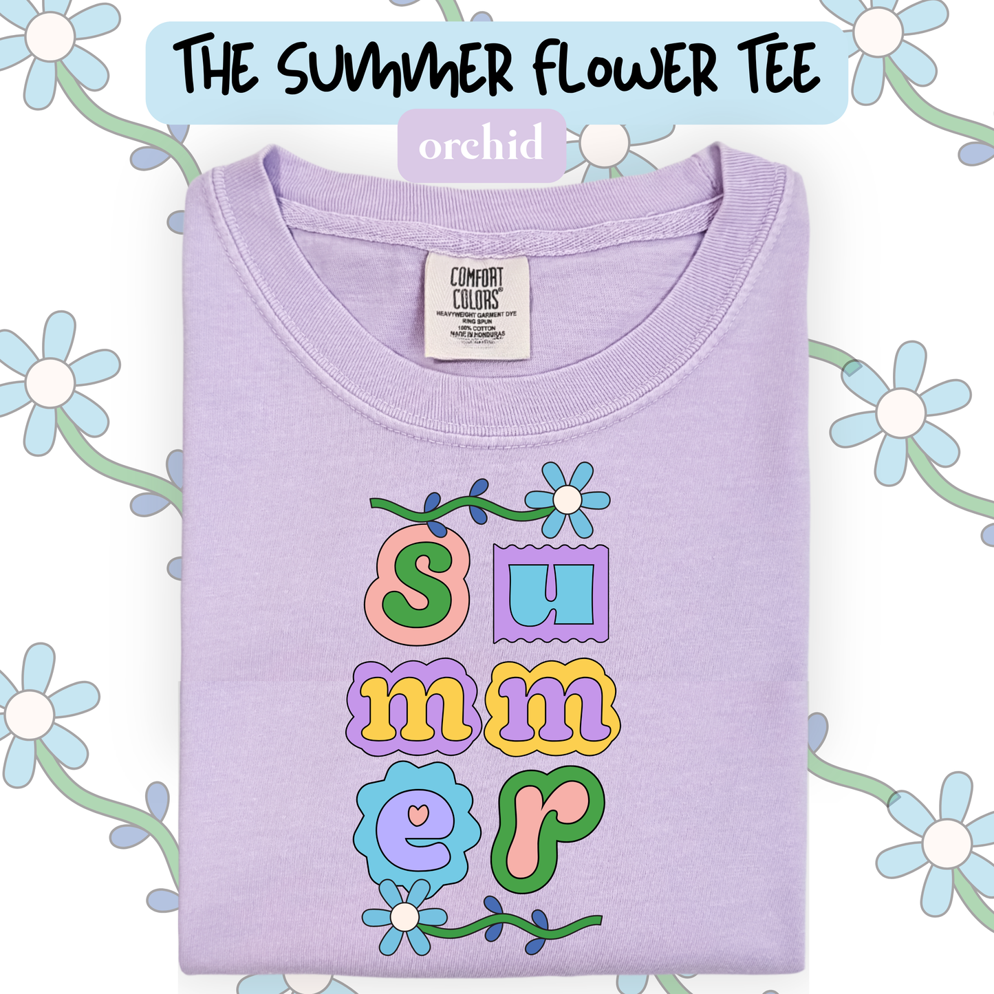 the SUMMER FLOWER tee