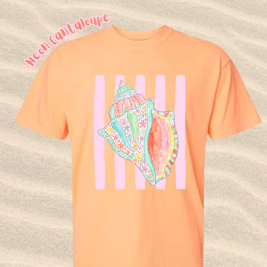 the SHELL-O-BRATE SUMMER tee