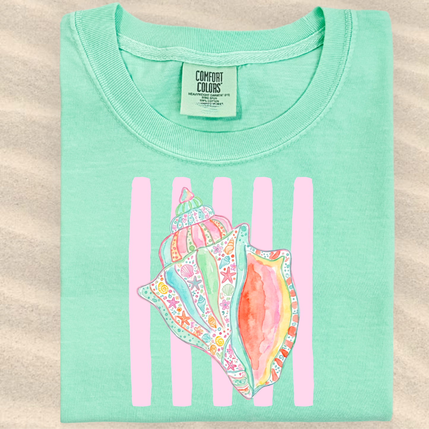 the SHELL-O-BRATE SUMMER tee