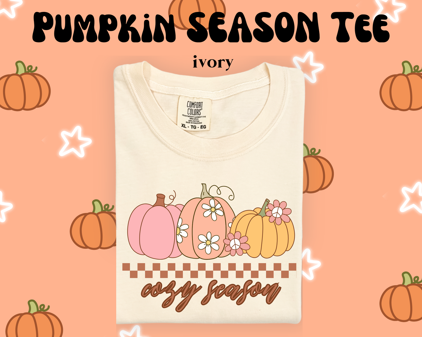 the PUMPKIN SEASON tee