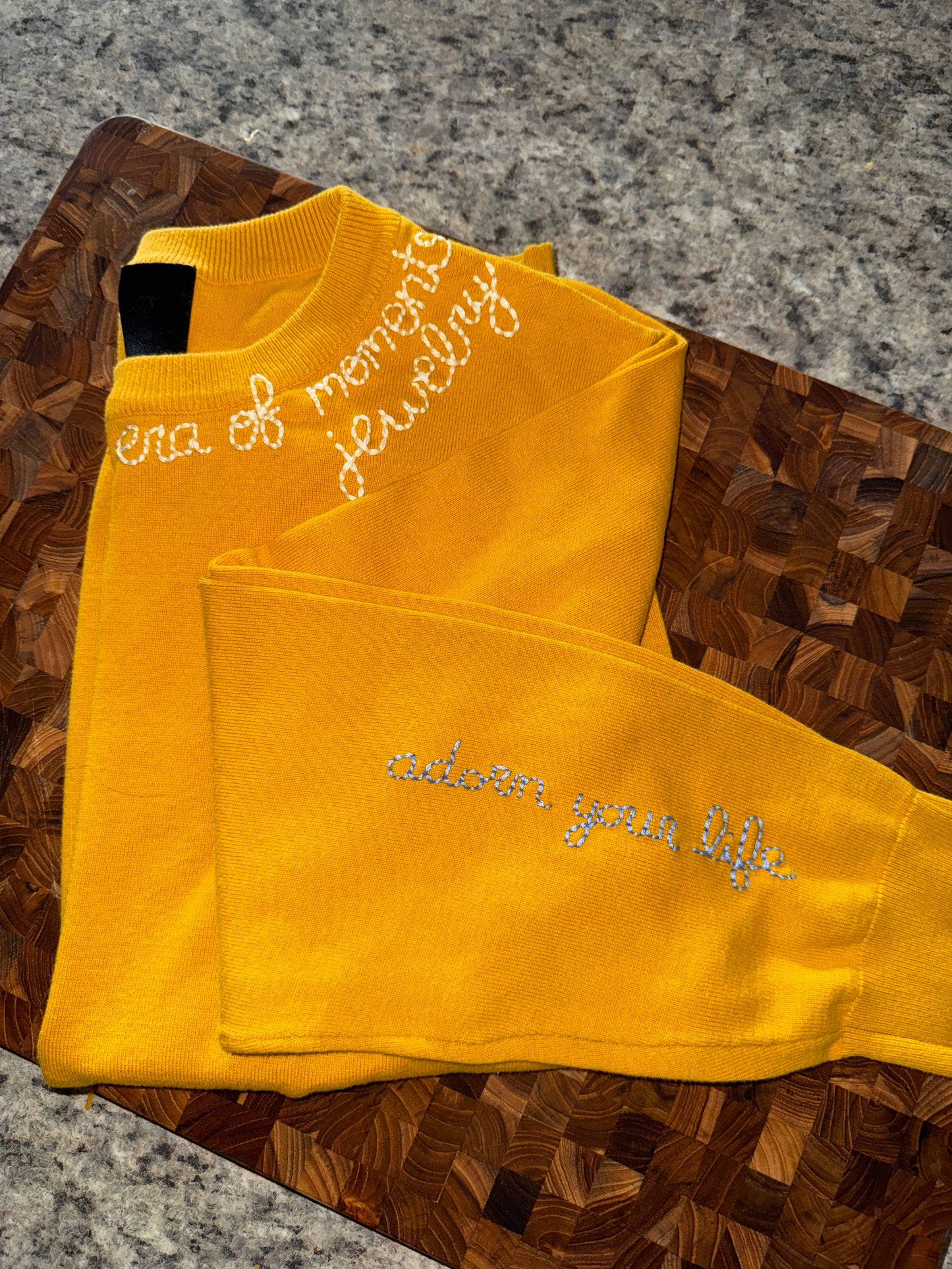 Hand Embroidered Details