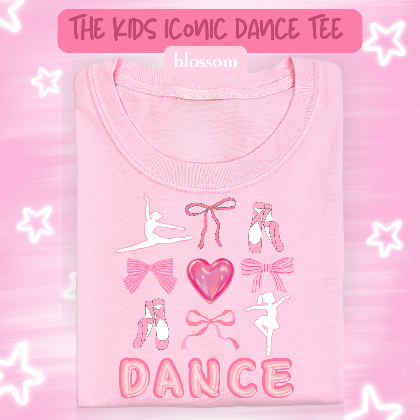 the KIDS ICONIC DANCE tee