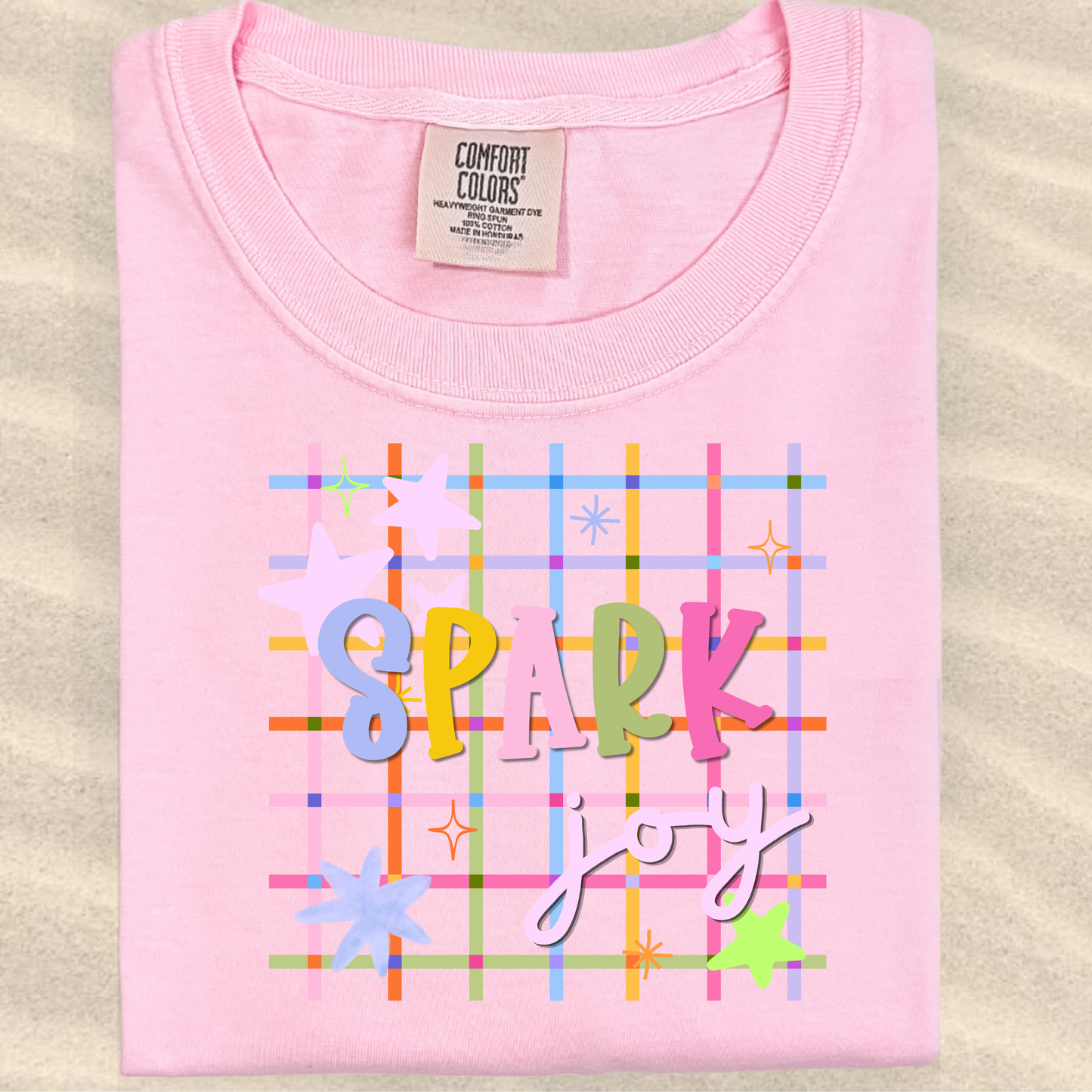 the SPARK JOY tee