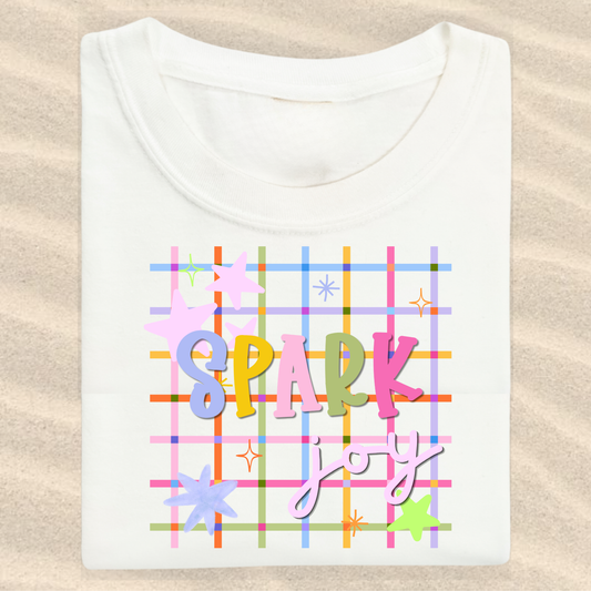 the SPARK JOY tee