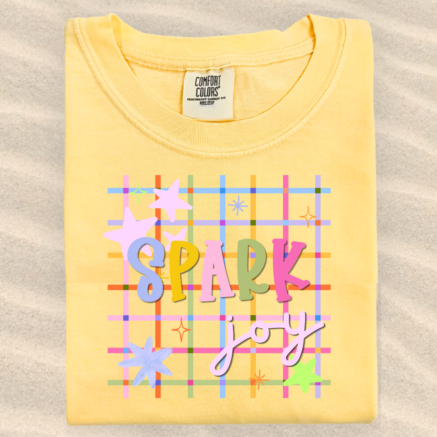 the SPARK JOY tee