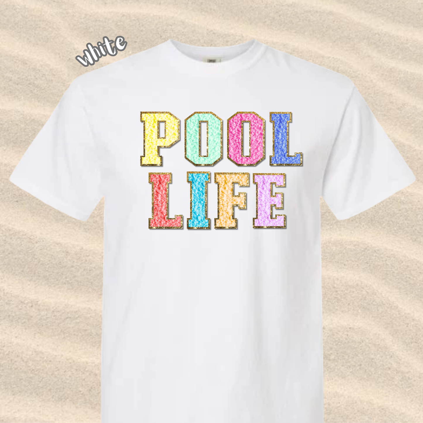 the KIDS POOL LIFE tee