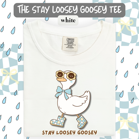 the LOOSEY GOOSEY tee