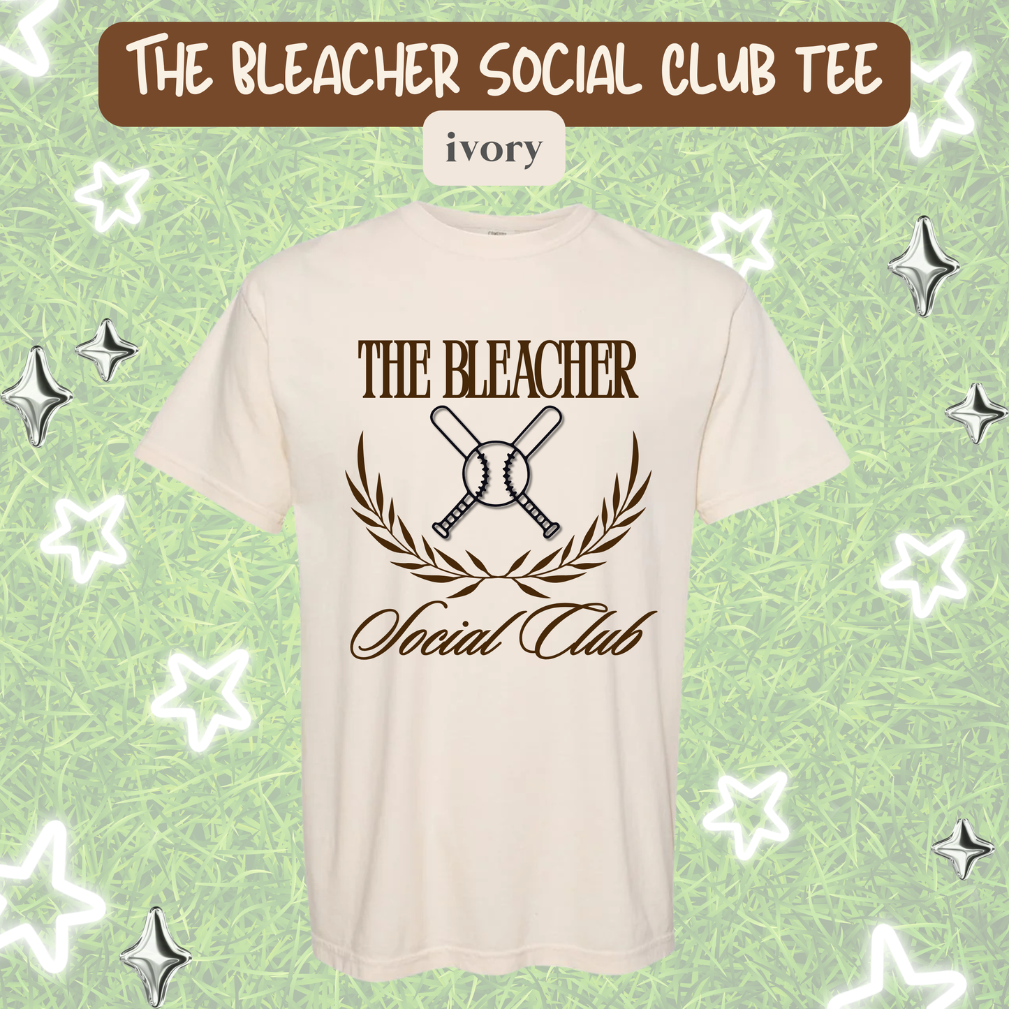 the BLEACHER SOCIAL CLUB tee