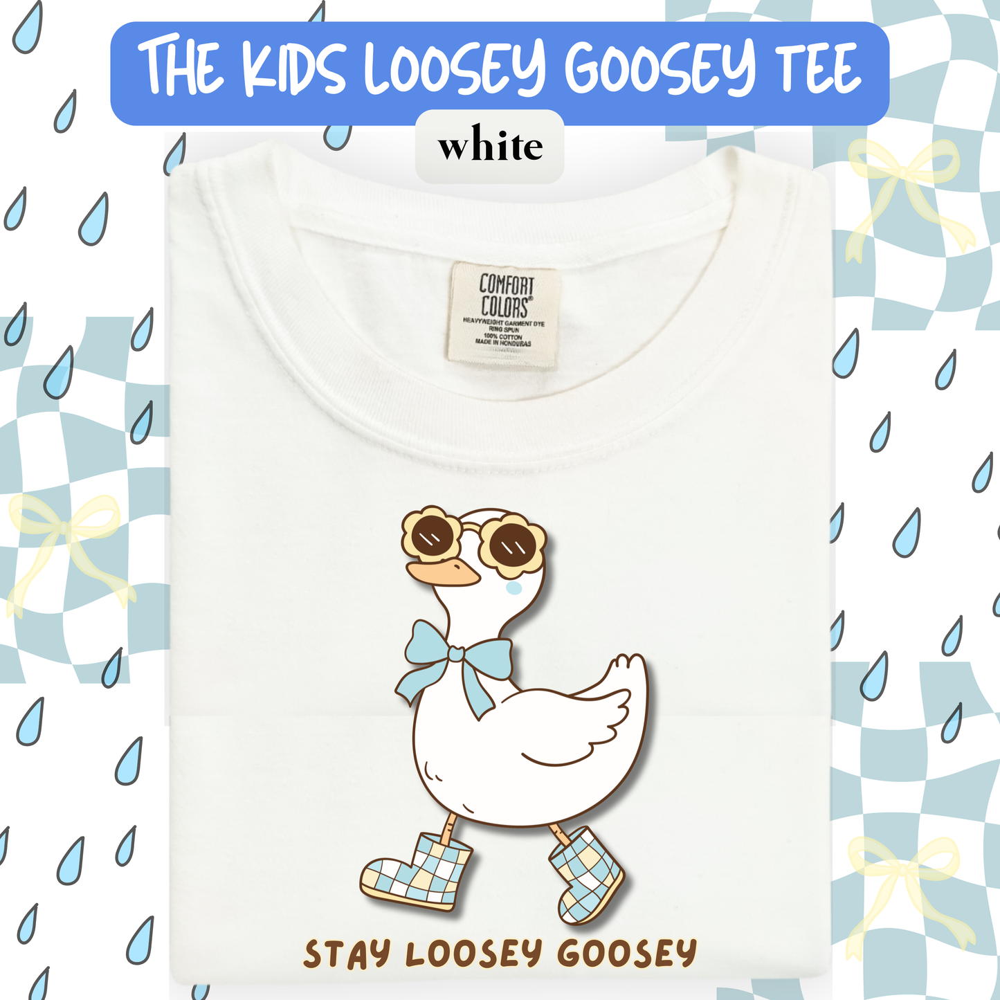 the KIDS LOOSEY GOOSEY tee