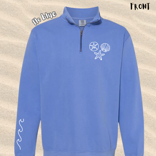 the ENDLESS SUMMER quarter-zip