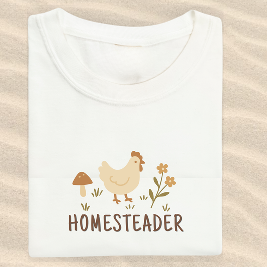 the MN HOMESTEADER tee