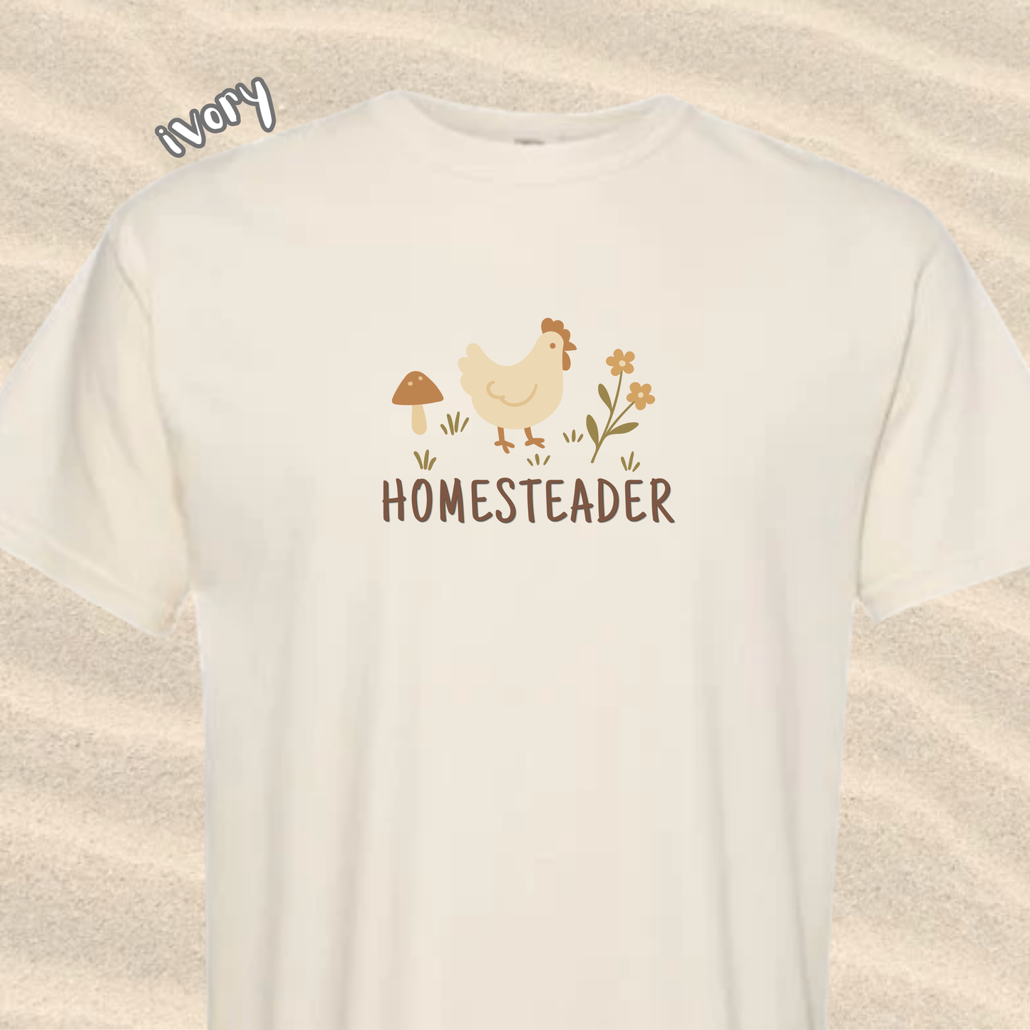 the MN HOMESTEADER tee