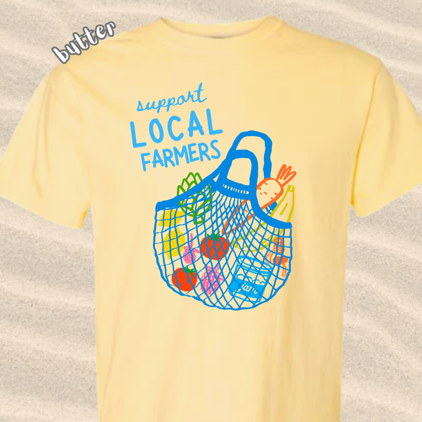 the FARMERS MARKET tee